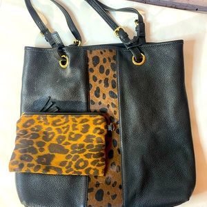 Tommy Hilfiger tote bag & makeup bag set